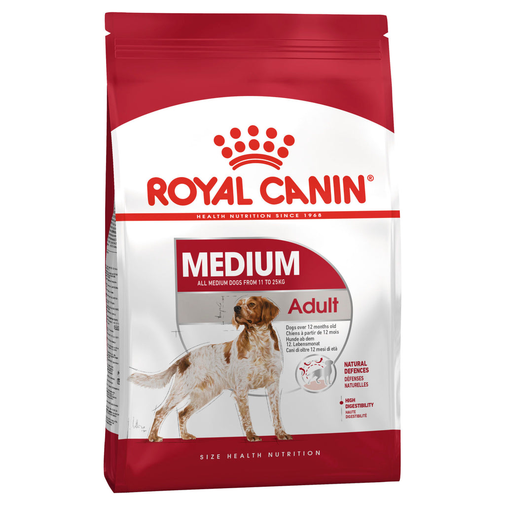 Royal Canin Medium Adult - Dry - 4kg & 15kg
