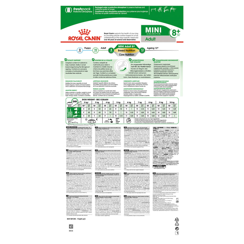 Royal Canin Mini Adult 8+ - Dry 2kg