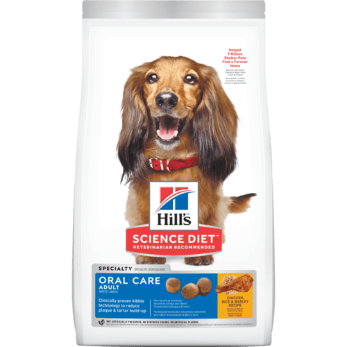 Hills Science Diet Adult Dog Dry Food - Oral Care