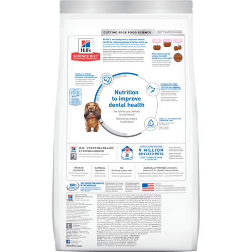 Hills science plan oral care dog food online