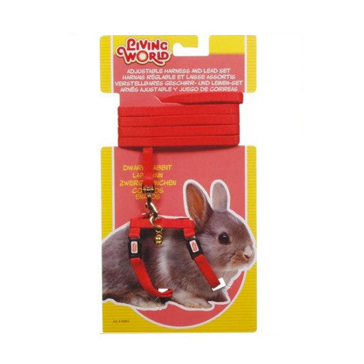 Living World Harness Lead Dwarf Rabbit