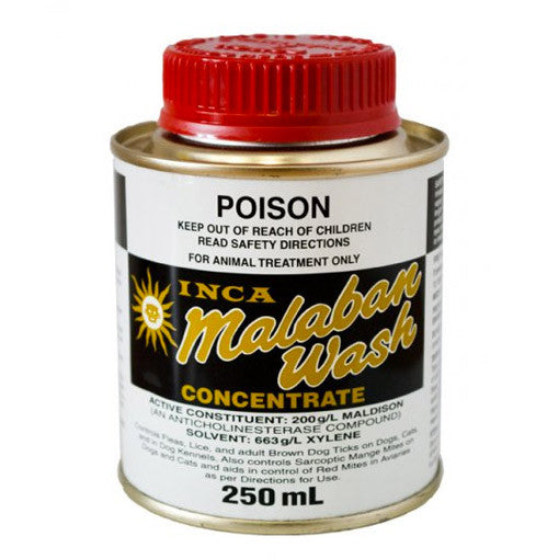 Inca Malaban Wash Flea Lice Tick Treatment