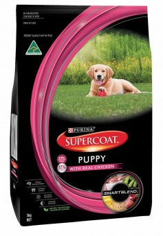 Supercoat Puppy Large Breed Dry Food - Real Meat