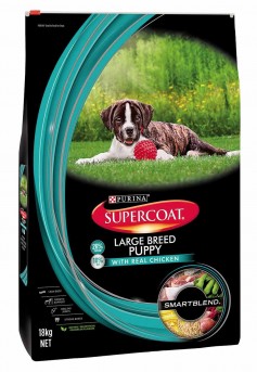 Supercoat Adult Dog Large Breed Dry Food - Real Meat