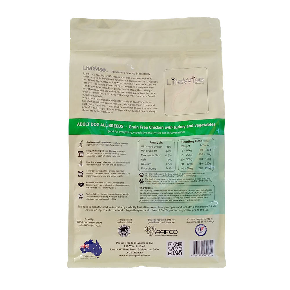 Lifewise - CHICKEN with turkey - Various Kgs