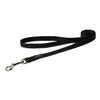 Rogz Long Fixed Utility Lead with Reflective Stitching - Black