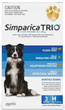 Simparica Trio for Medium dogs- worm treatment-10kg to 20kg
