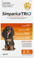 Simparica Trio for XS dogs- worm treatment
