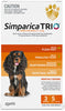 Simparica Trio for Small dogs- worm treatment-5kg to 10kg