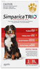 Simparica Trio for Large dogs- worm treatment-40kg to 60kg