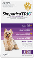 Simparica Trio for XS dogs- worm treatment