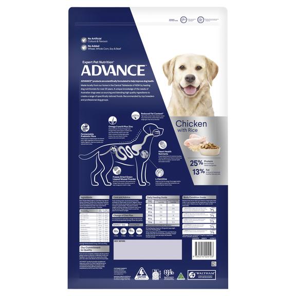 Advance Adult Dog Weight Control Large Breed Dry Food - Chicken