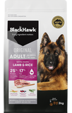 Black Hawk Adult Dog Dry Food - Lamb & Rice