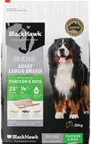 BlackHawk Large Breed Adult Dog Dry Food- Chicken & Rice
