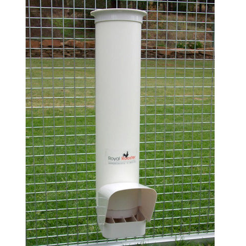 Royal Rooster Poultry Drinker/Feeder Set - With Rain Cover